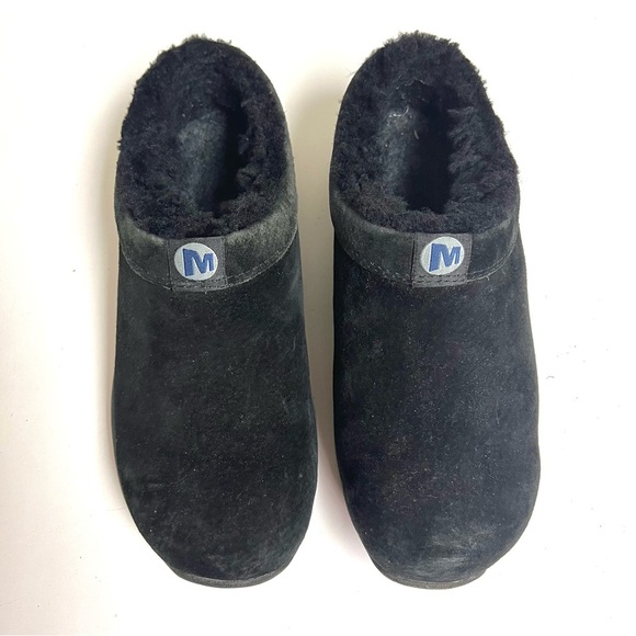 MERRELL ENCORE ICE 4 Shearling WINTER CASUAL SHOE BLACK Womens size 7.5 M - Picture 4 of 9